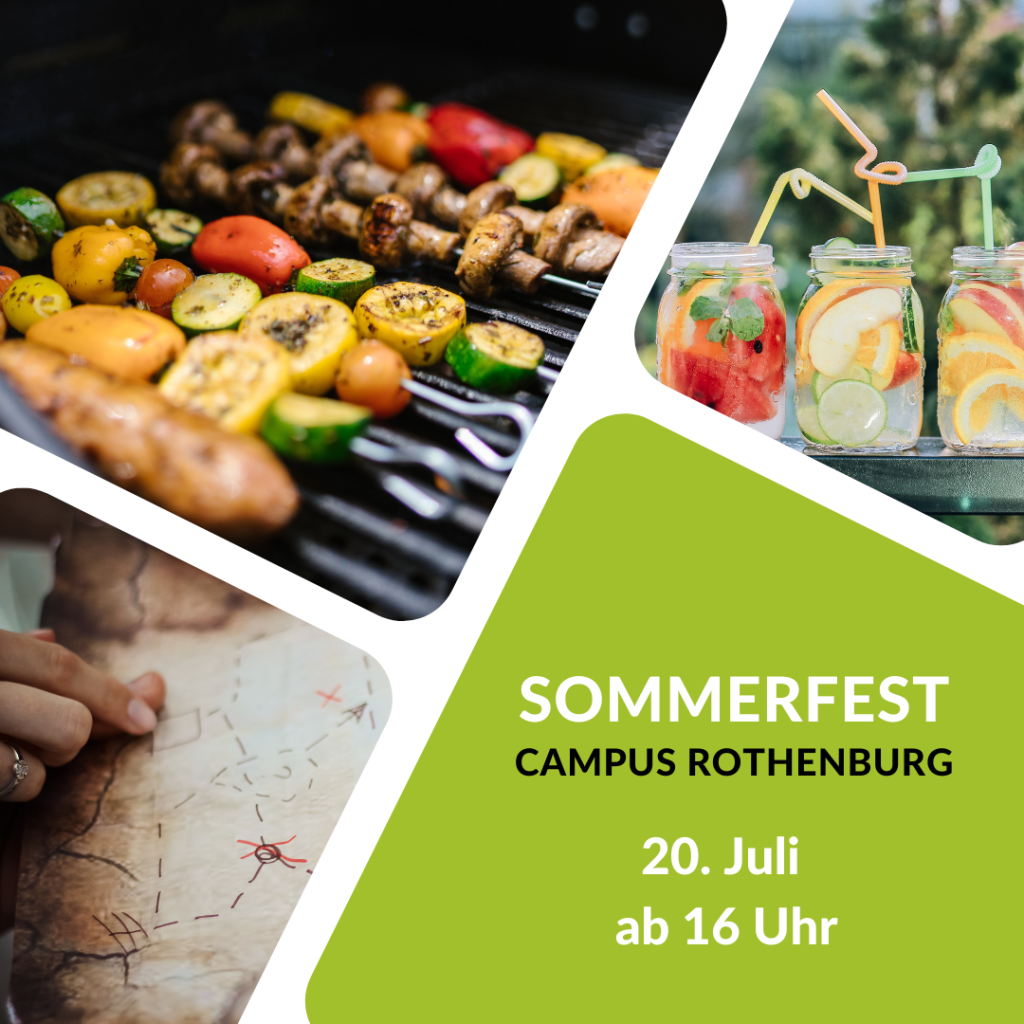 Sommerfest Campus Rothenburg. 20. Juli, ab 16 Uhr