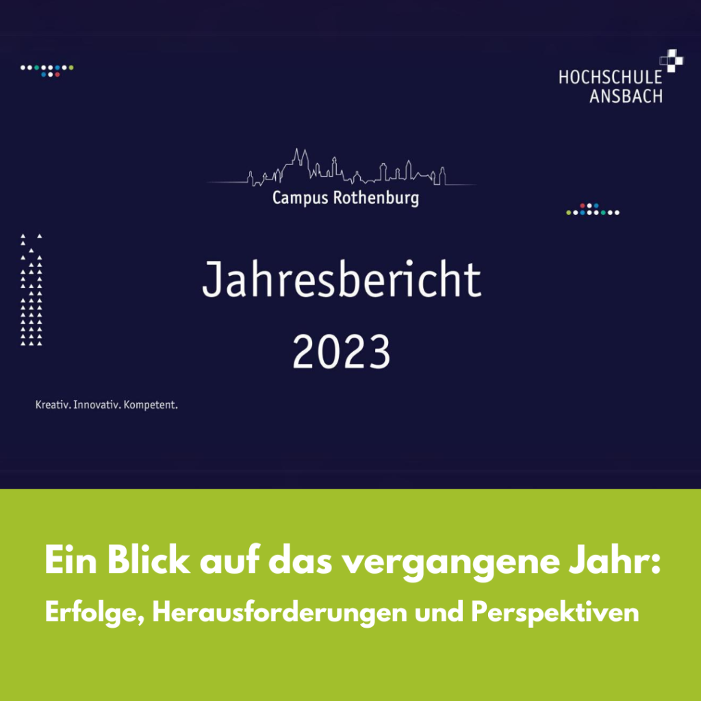 Jahresbericht Campus Rothenburg 2023. Ein Blick auf das vergangene Jahr: Erfolge, Herausforderungen und Perspektiven.