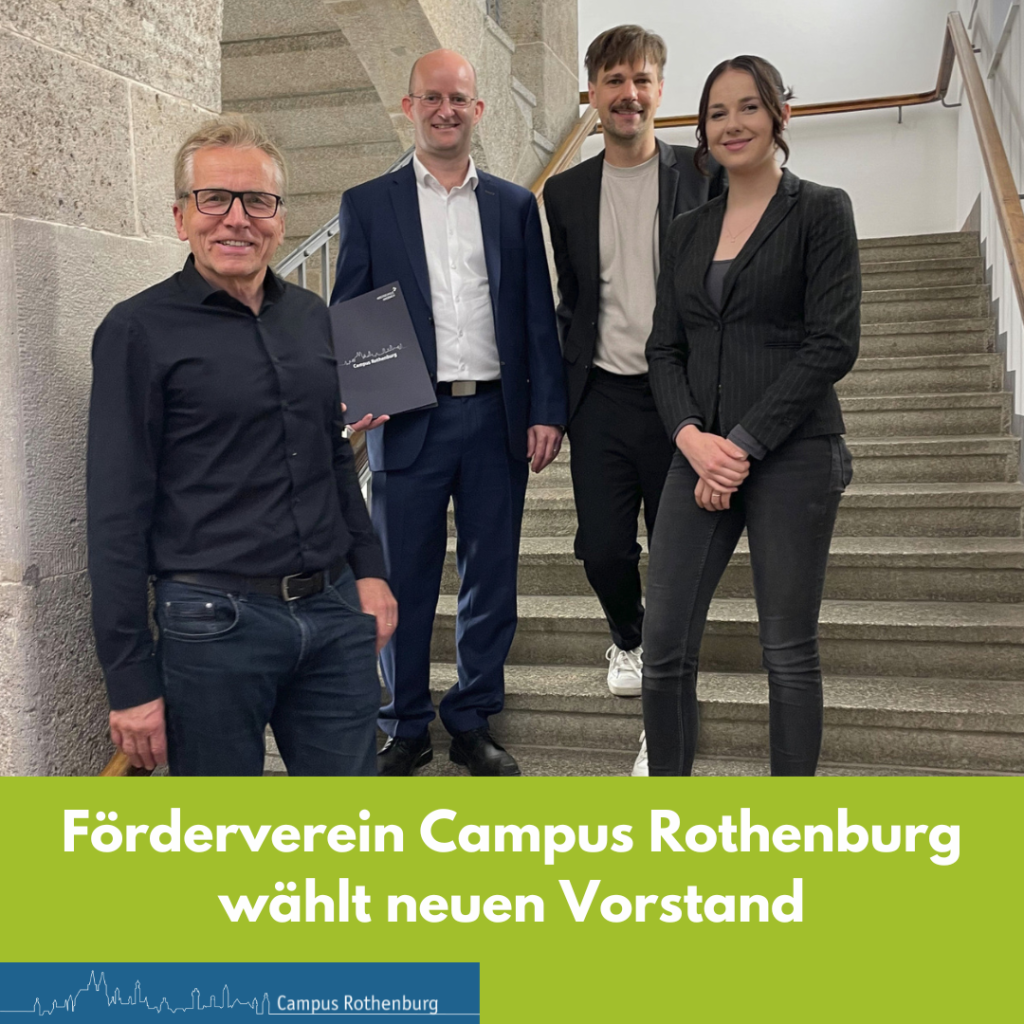 Förderverein Campus Rothenburg wählt neuen Vorstand