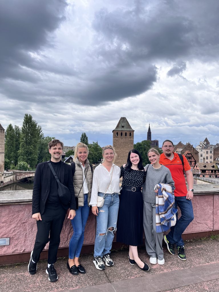 Unsere Studierenden mit Dr. Florian Diener und Veronika Stier